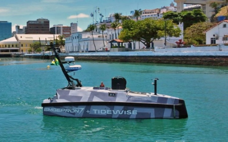 Marinha do Brasil revoluciona com o USV Suppressor X: Tidewise e Emgepron apresentam embarcação autônoma de superfície com radar avançado e tecnologia 3D para o mercado de defesa