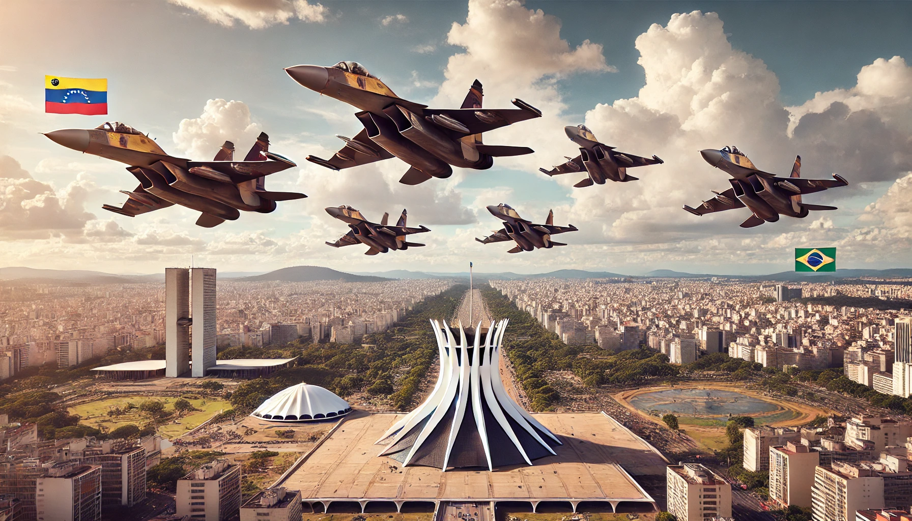 Venezuela e o bombardeio à Brasília: hipótese preocupante para alguns