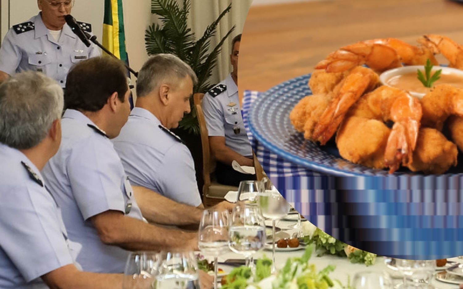 Força Aérea quer “representatividade gastronômica”: brigadeiros compram salmão, camarão e picanha, mas recuam após pressão