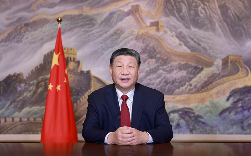 Xi Jinping, presidente da China, começa 2025 ameaçando Taiwan em seu tradicional discurso de ano novo