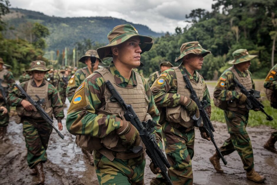 Após o governo colombiano admitir que perdeu o controle da fronteira, Venezuela intensifica ataques de guerrilheiros e crise humanitária se agrava com milhares de refugiados fugindo do conflito