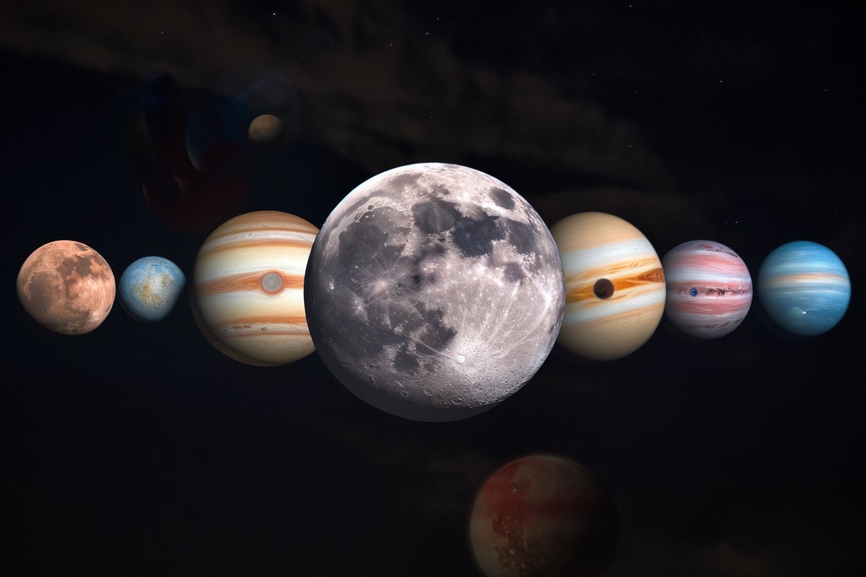Um evento único no céu de janeiro: como observar o alinhamento de sete planetas visíveis a partir do Brasil