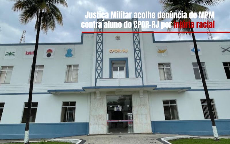 Aspirante a oficial do Exército chama colega de “macaco” e pode pegar 3 anos de prisão e pagar R$ 2 mil; Justiça Militar aceita denúncia