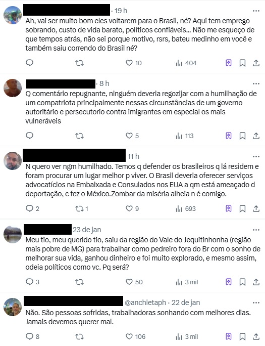 "Discurso arrogante": Jean Wyllys é alvo de críticas por postagem sobre imigrantes nos EUA.