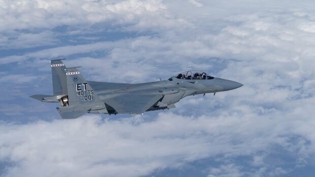 F-15EX Eagle II do 40º Esquadrão de Testes de Voo.
