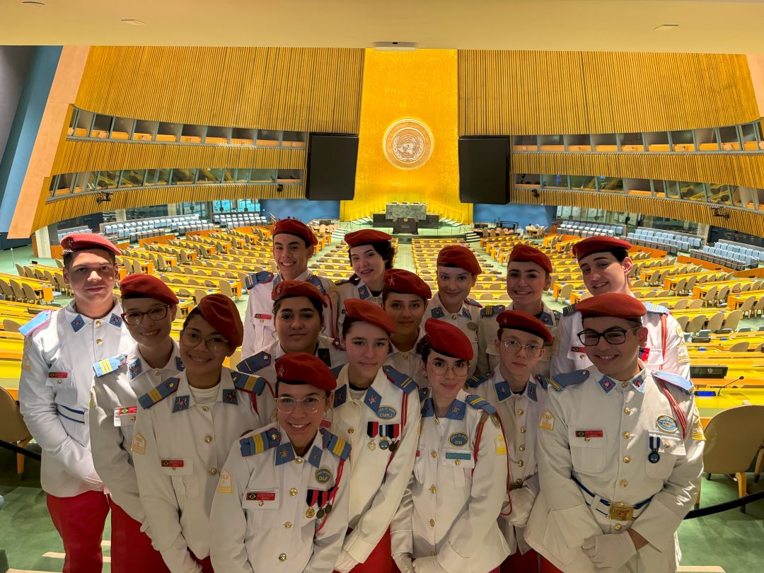 Alunos de Colégios Militares brilham em simulação da ONU nos EUA; competência e dedicação
