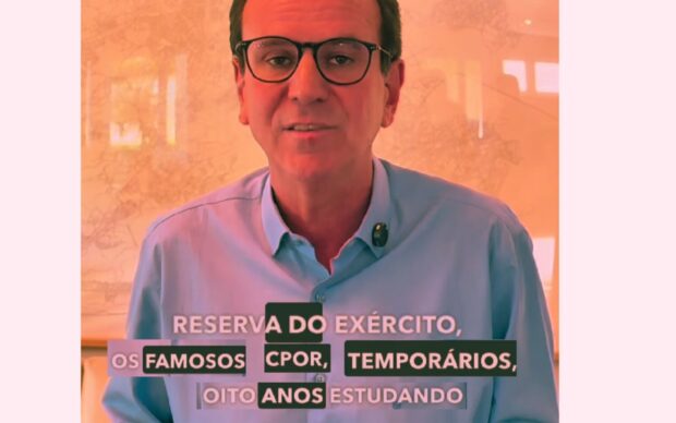 Imagem de Eduardo Paes discurso sobre - reserva do exército cpor e força de segurança
