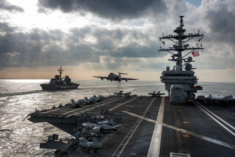 Washington entra em alerta! Está em construção o maior navio de assalto anfíbio do mundo que promete desbancar o poderoso porta-aviões americano Gerald R. Ford e o imperialismo americano