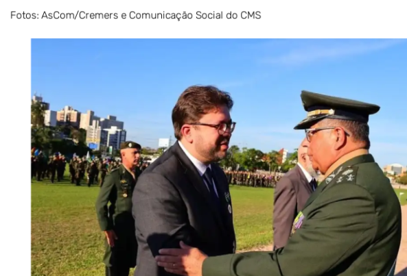 Apuração de denúncia sobre hospital militar - condecoração do presidente do Conselho de Medicina