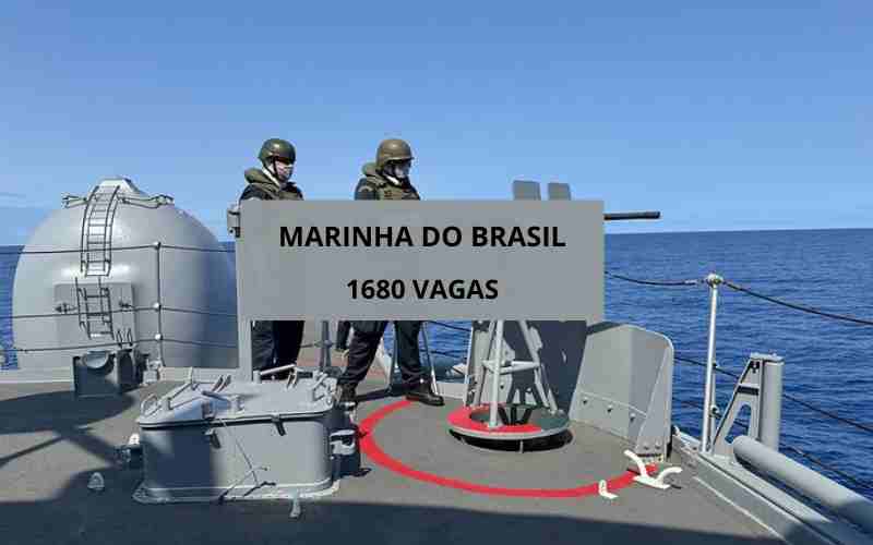 Oportunidade na Marinha: 1.680 Vagas para Ensino Médio, Inscrições estão chegando ao fim