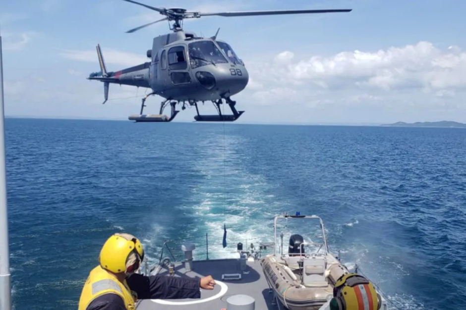Marinha do Brasil realiza operações estratégicas aéreas: Helicóptero UH-12 e navios patrulha garantem eficiência militar na Aspirantex 2025