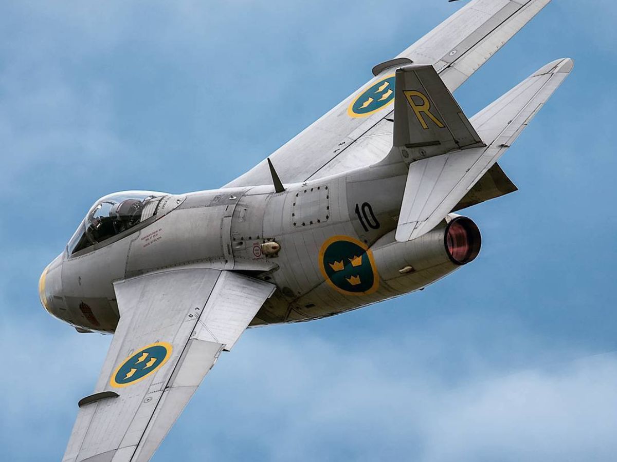 SAAB J-29 Tunnan: construído para apenas uma missão, o caça revolucionário que fez história na Força Aérea Sueca e entrou em combate real na África