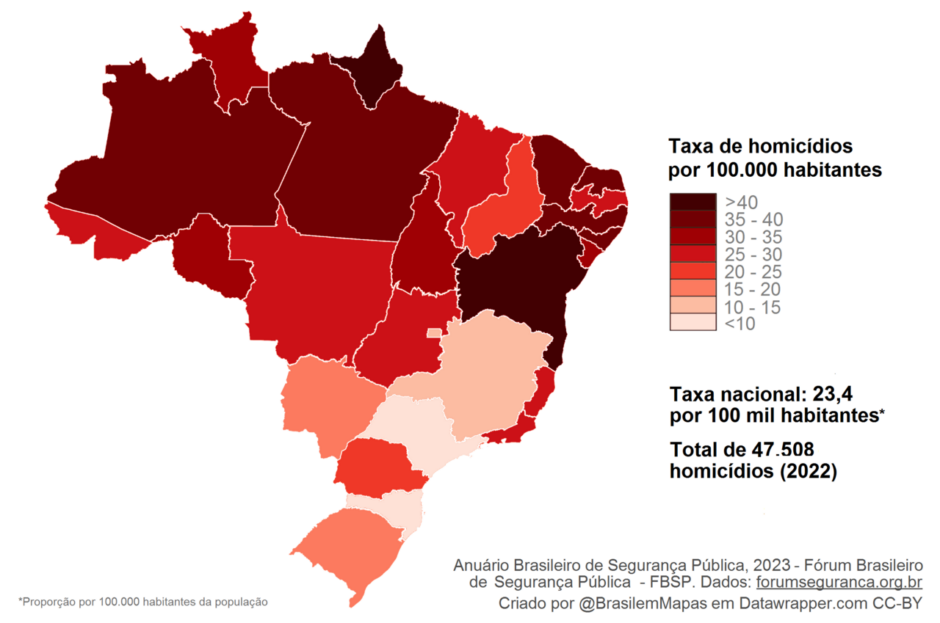 O país que se acostumou ao horror: a onda de homicídios no Brasil que mata mais do que muitos países em guerra