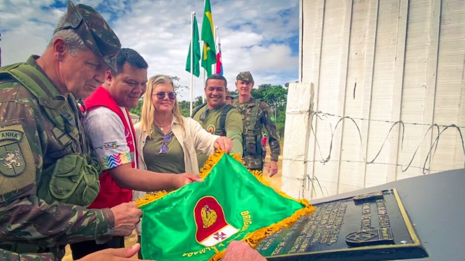 Novo destacamento militar na fronteira da Amazônia; Exército cria base em Waikás