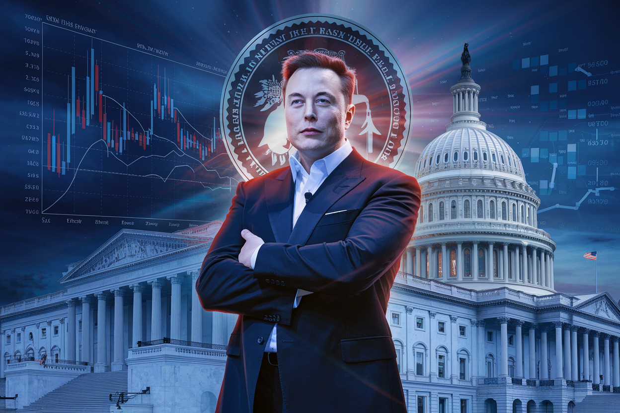 Elon Musk investiu 300 milhões na campanha de Trump… e agora controla um departamento-chave no governo! Com acesso ao Tesouro e influência direta nos gastos públicos, sua ascensão gera polêmica e preocupações