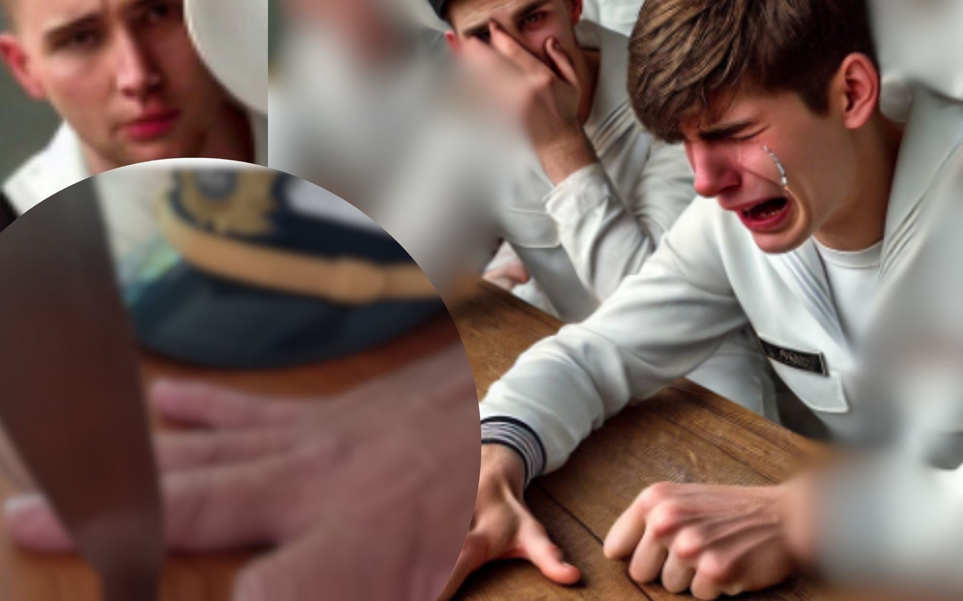 A academia da Marinha e o jogo da faca: se a formação militar implica em se submeter a ordens abusivas, assédio moral e abuso de autoridade