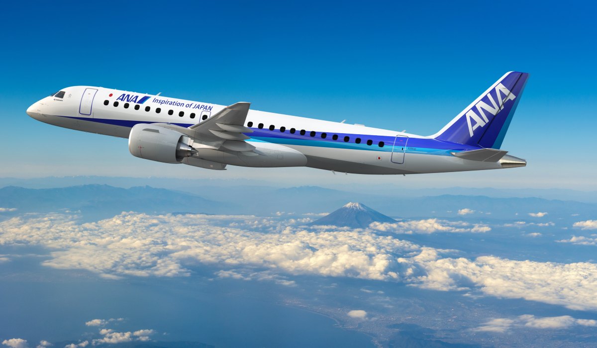 Maior companhia aérea do Japão encomenda pela primeira vez 15 jatos E190-E2 da Embraer: “Estamos entusiasmados”