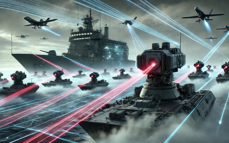 Armas a laser prometem revolucionar a guerra na próxima década: desafios técnicos travam seu avanço mas o controle energético e os projetos militares secretos moldam o futuro desses equipamentos