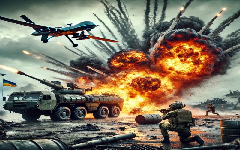 Ucrânia choca o mundo ao reduzir a cinzas o poderoso TOS-2 da Rússia! O mais avançado sistema de armas termobáricas foi atacado por drones e pode marcar o início de um colapso militar