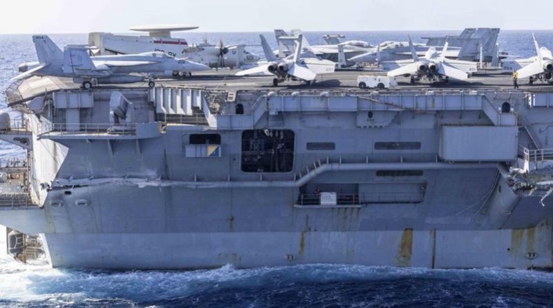 A Marinha dos EUA remove o comandante do USS Harry S. Truman após colisão com navio mercante! Um erro crítico no comando de um dos maiores porta-aviões do mundo