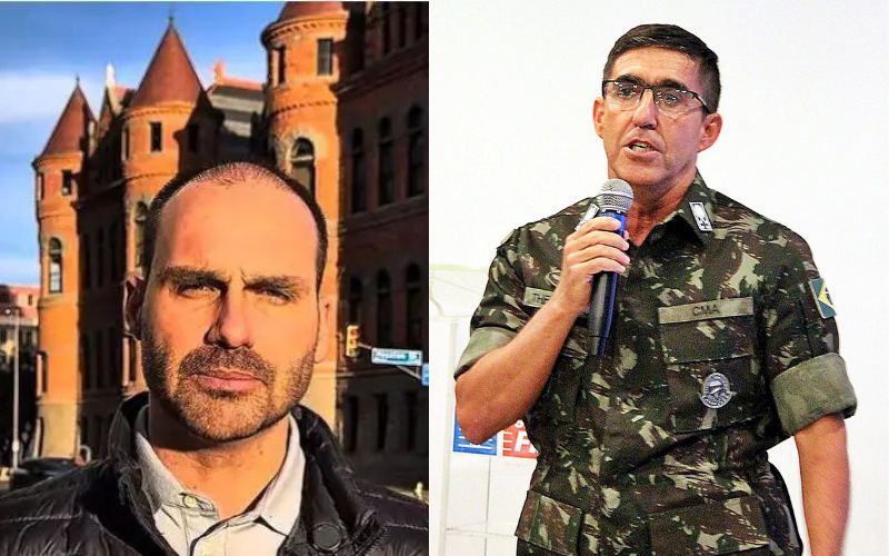 “Podem matar meu pai na prisão”: Eduardo Bolsonaro foge do Brasil enquanto PGR pede prisão de general do COTER e militares