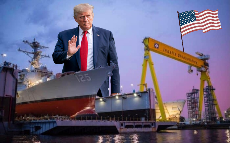 Trump aposta em lendária construção naval: novo escritório na Casa Branca promete fortalecer a frota dos EUA