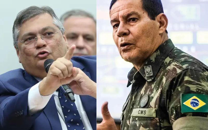 Flávio Dino ataca militares no STF: ‘Amam mais armas que suas esposas’; General Mourão exige desculpas e pressiona Ministério da Defesa
