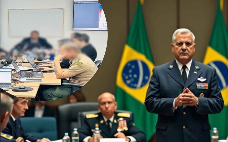 Aliados estrangeiros em evento na ESG sobre política e estratégia da Aeronáutica