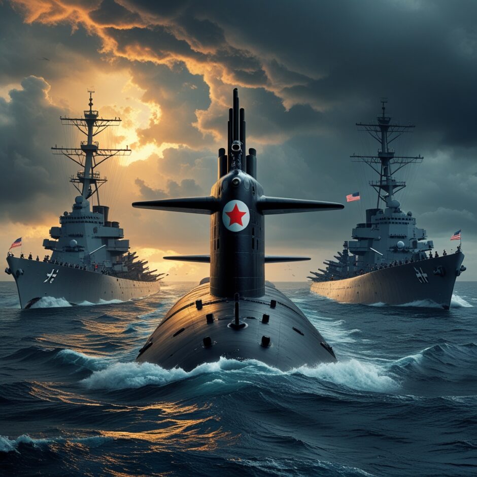 A incrível caçada ao Ro-105: como um submarino japonês enganou a frota americana durante a Segunda Guerra Mundial