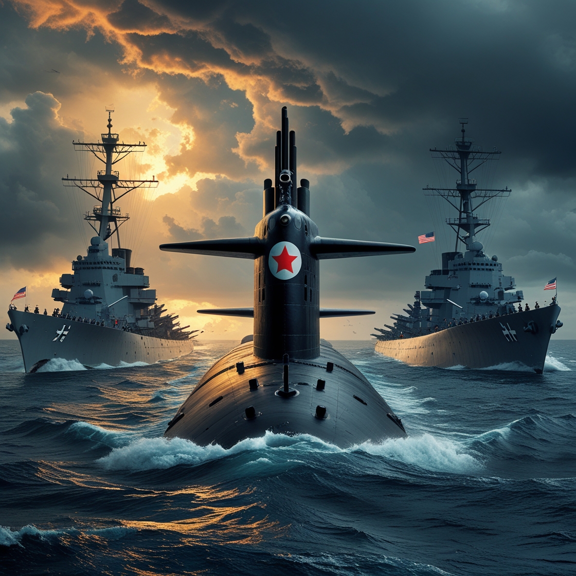 A incrível caçada ao Ro-105: como um submarino japonês enganou a frota americana durante a Segunda Guerra Mundial