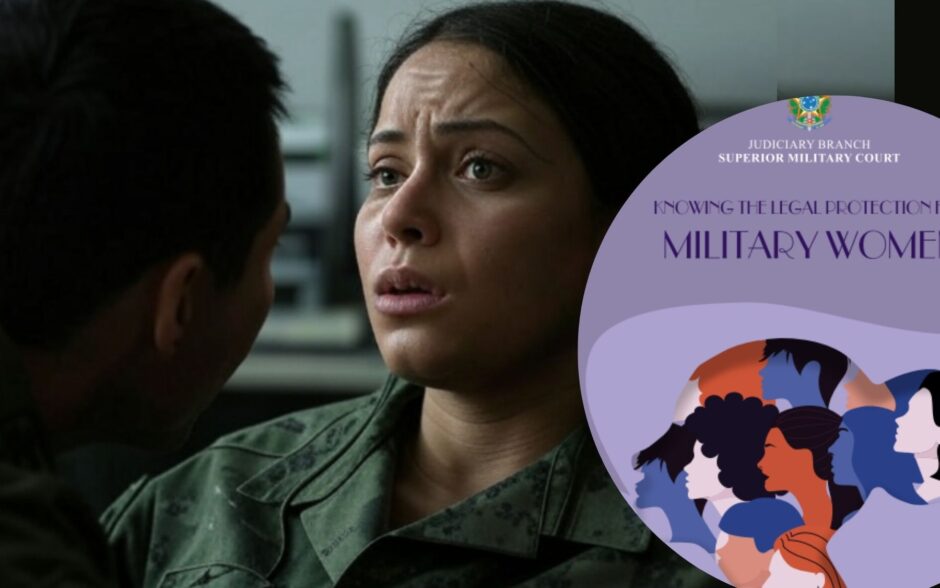 Mulheres militares ganham cartilha de proteção, em inglês