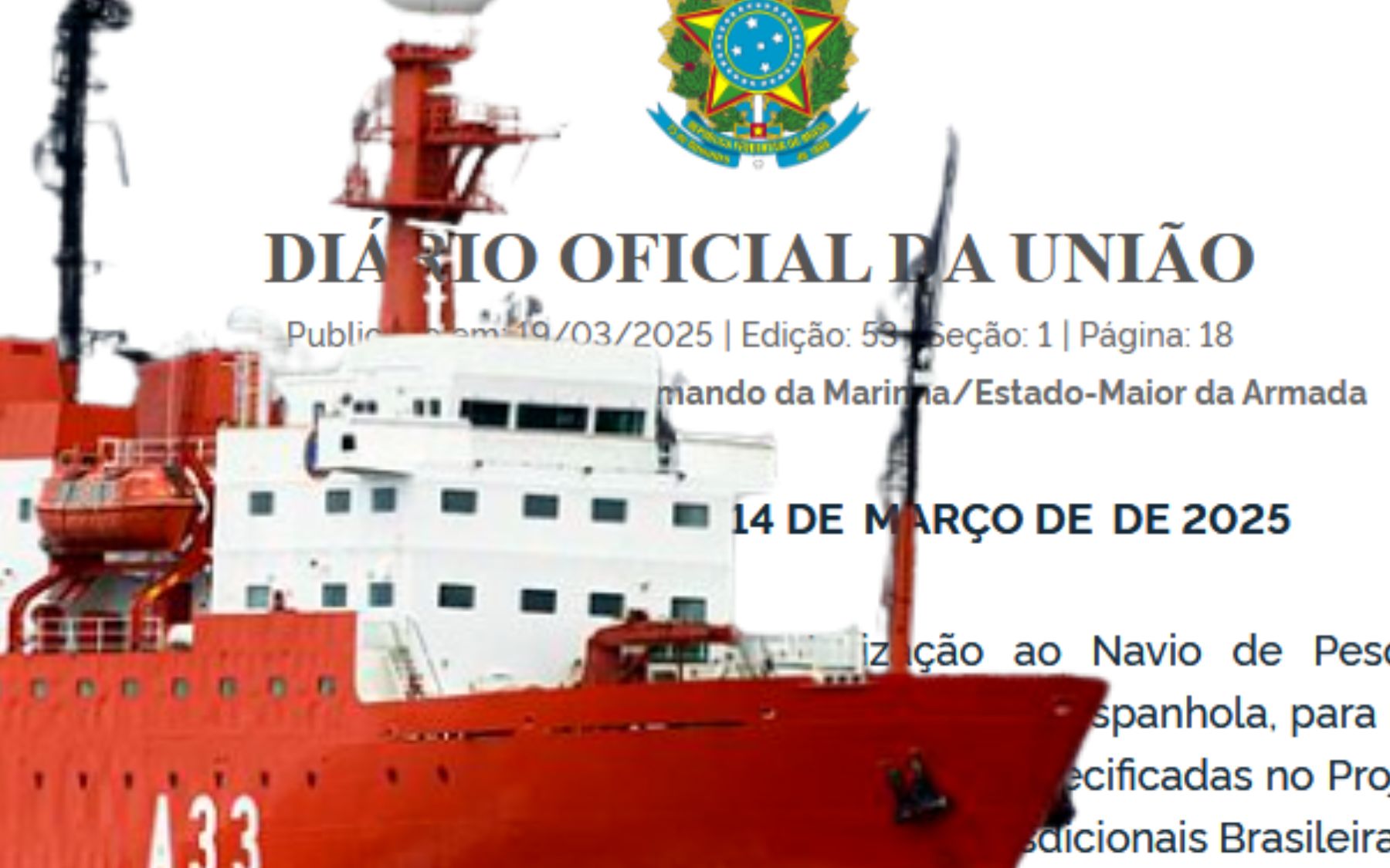 Marinha abre águas territoriais para estrangeiros estudarem dinâmica do oceano: projeto SACO-10W-14S