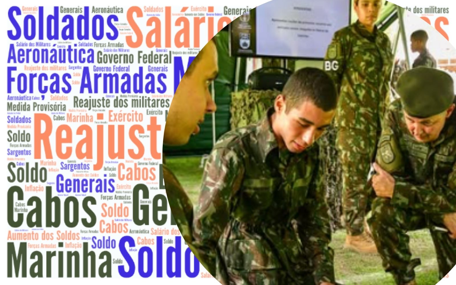 Tabela de reajuste de militares gera discussões e insatisfação na tropa: não cobre a inflação