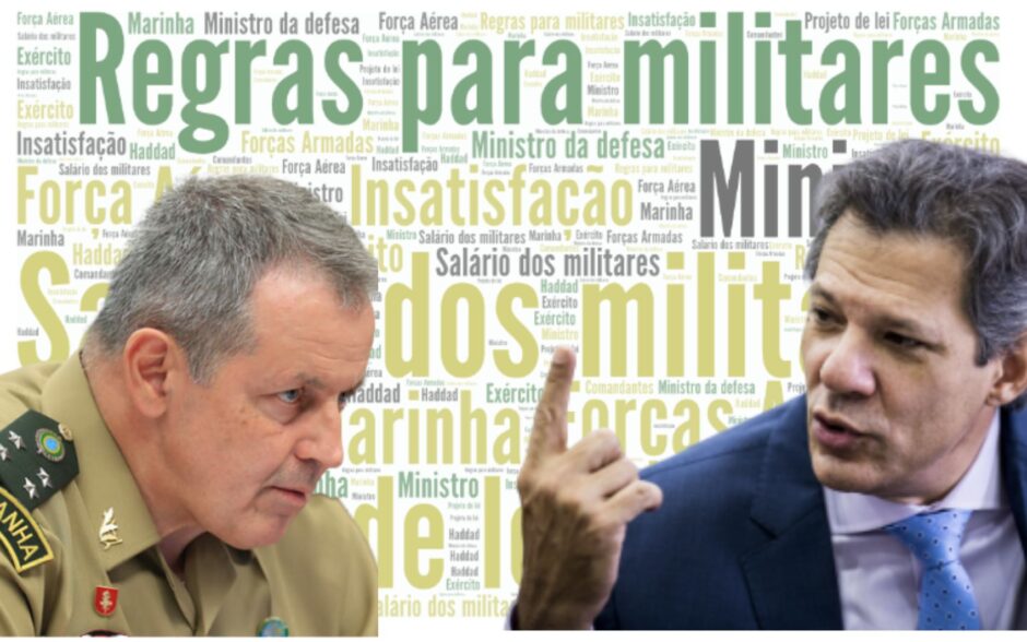 Duras mudanças nas regras para militares e a possibilidade de união entre PT e PL: proposta de Haddad aterroriza redes sociais de membros das Forças Armadas