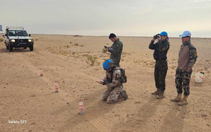Projeto revolucionário de militar brasileira é revelação no deserto do Saara