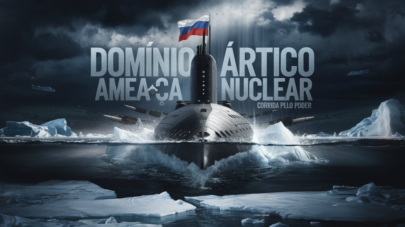 Mundo em alerta! Rússia não esconde sua vontade de dominar o mundo! Agora, país liderado por Putin está expandindo seu domínio no Ártico, com uma frota de submarinos nucleares que ameaça a segurança global com mísseis balísticos capazes de atingir a Europa e EUA