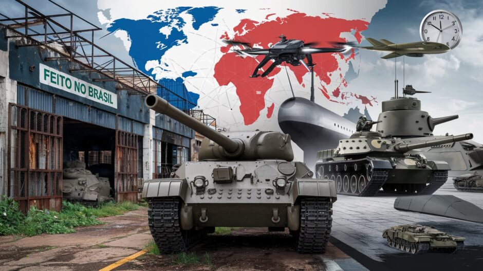O fim da indústria de defesa brasileira? Brasil está ficando para trás enquanto o mundo avança em tecnologia militar, diz jornalista