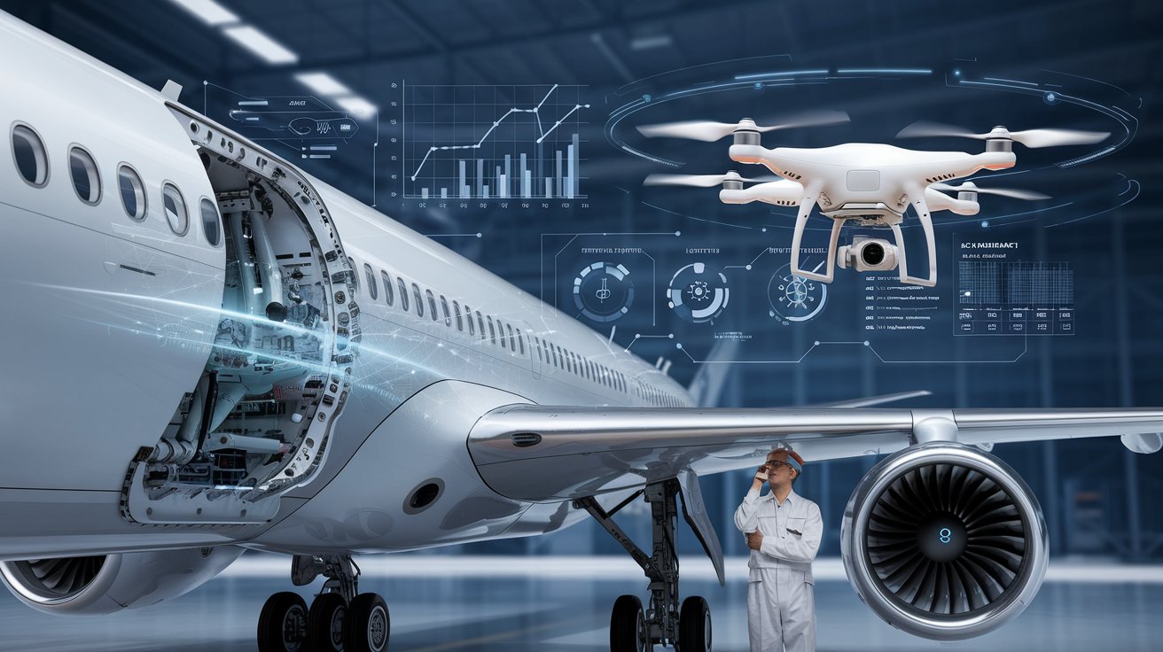 Drones e inteligência artificial transformam a manutenção de aeronaves: a nova era da inspeção aérea rápida e precisa
