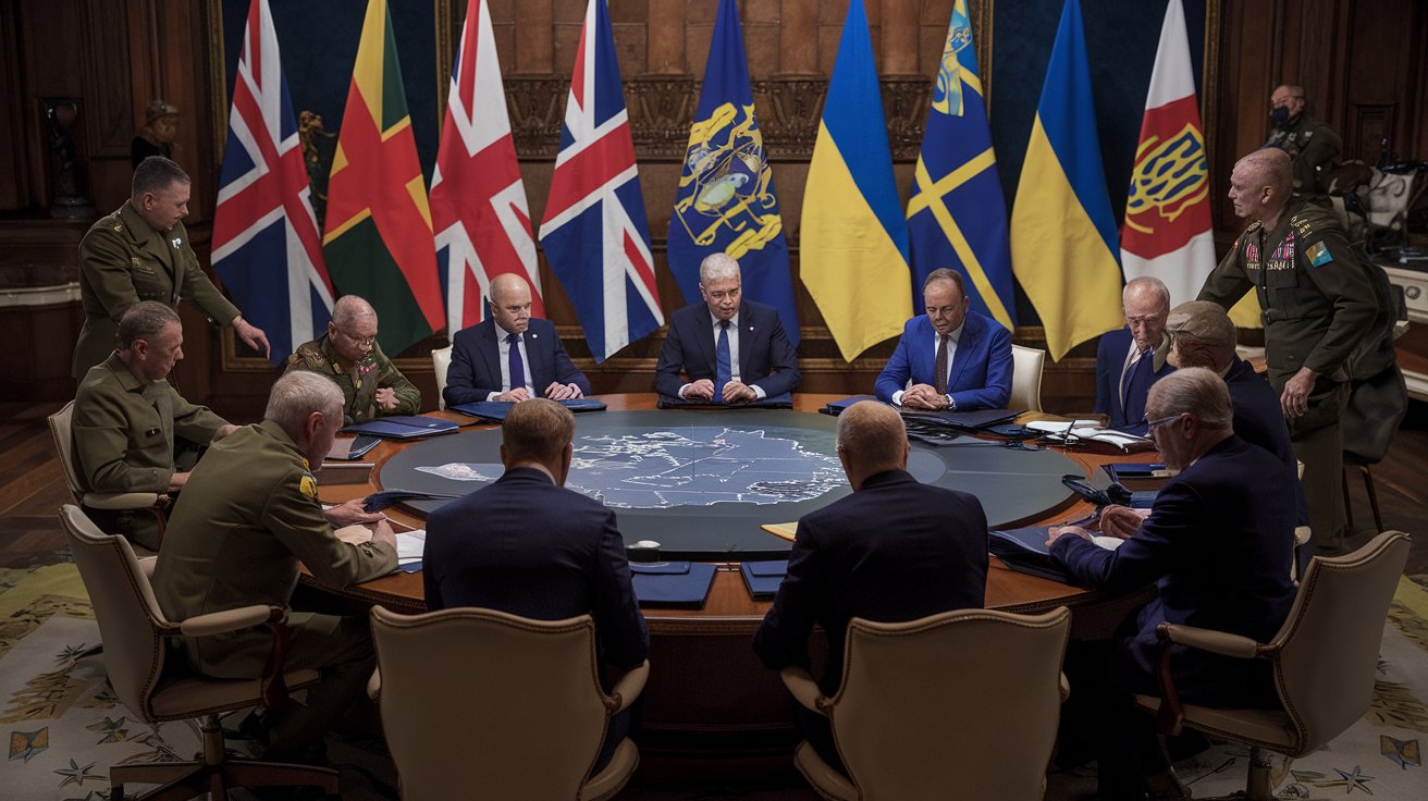 Reunião secreta no Reino Unido: comandantes de 30 países discutem plano audacioso para enfrentar a Rússia e garantir segurança duradoura para a Ucrânia!