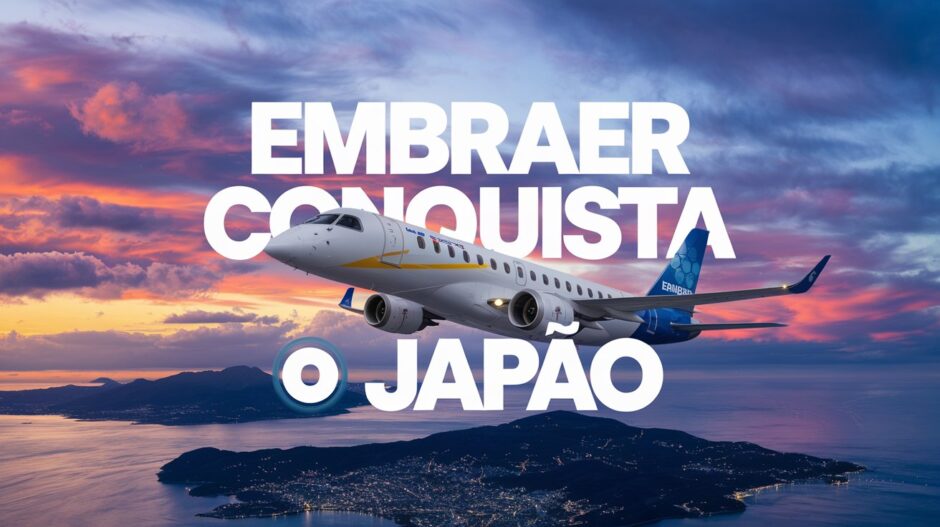 Gigante brasileira Embraer fecha acordo histórico com o Japão e vende até 20 jatos por R$ 10 bilhões