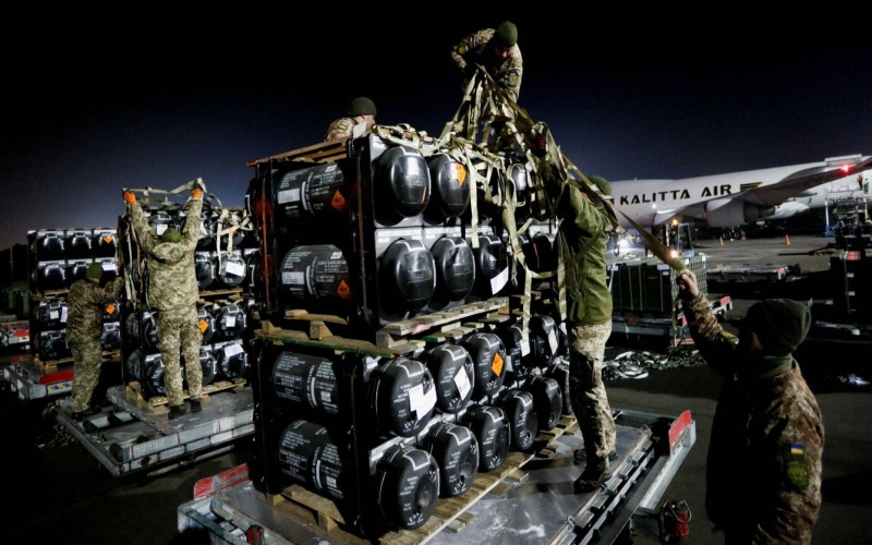 Ucrânia bate recorde e lidera ranking mundial na importação de armas pesadas: EUA expandem domínio como maior exportador