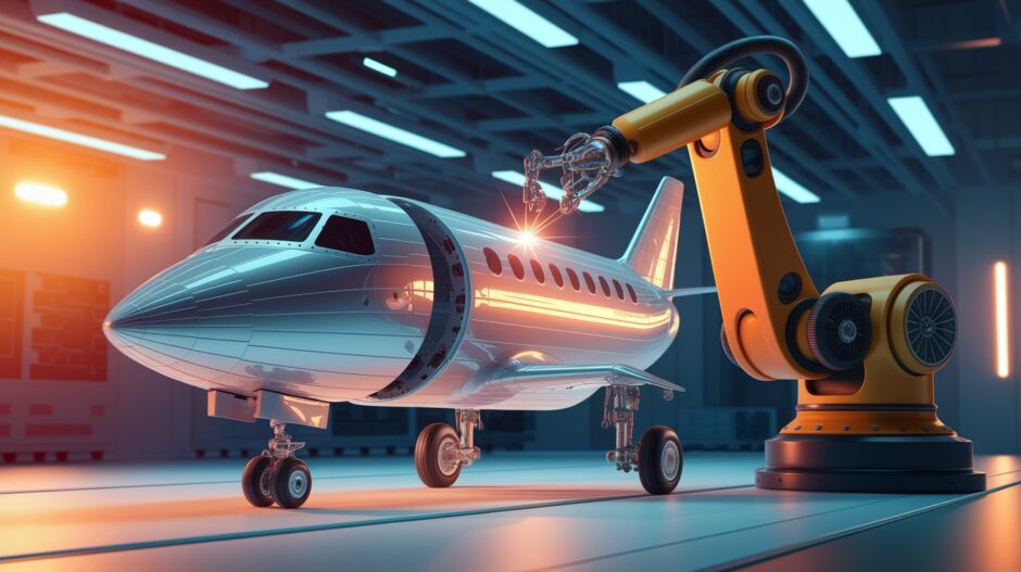 Airbus e Boeing apostam em peças plásticas e robôs de última geração para acelerar a produção de aviões!