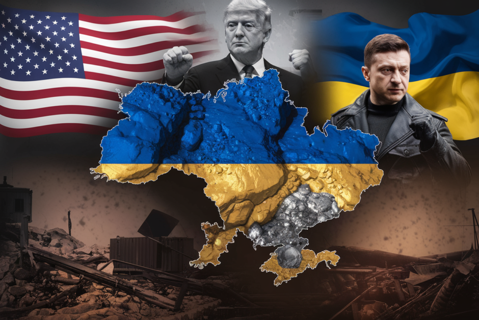 Ucrânia vende seus recursos, mas não compra segurança! EUA conquistam direitos sobre minerais raros, mas deixam Zelensky sem apoio militar claro