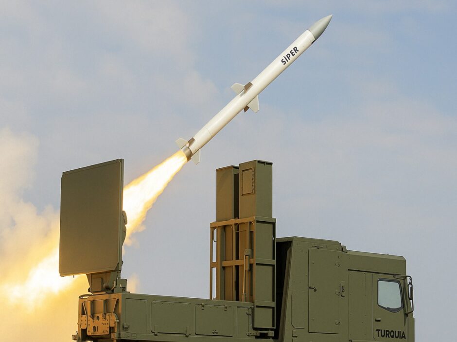 Turquia revoluciona sistema de defesa aérea SİPER e entra para a elite militar! Mísseis com alcance de até 180 km prometem blindar o país contra qualquer ataque aéreo com tecnologia nacional de ponta