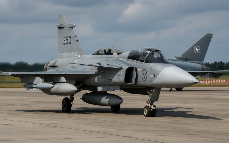 Suécia revoluciona a defesa e integra caças Gripen à missão da OTAN na Polônia com cooperação estratégica e vigilância reforçada contra a Rússia na fronteira