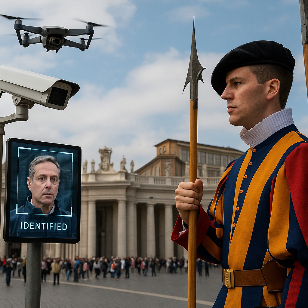 Descubra como o Vaticano modernizou sua segurança, implementando inteligência artificial, sensores de movimento e bloqueadores de sinal para proteger cardeais e informações sigilosas