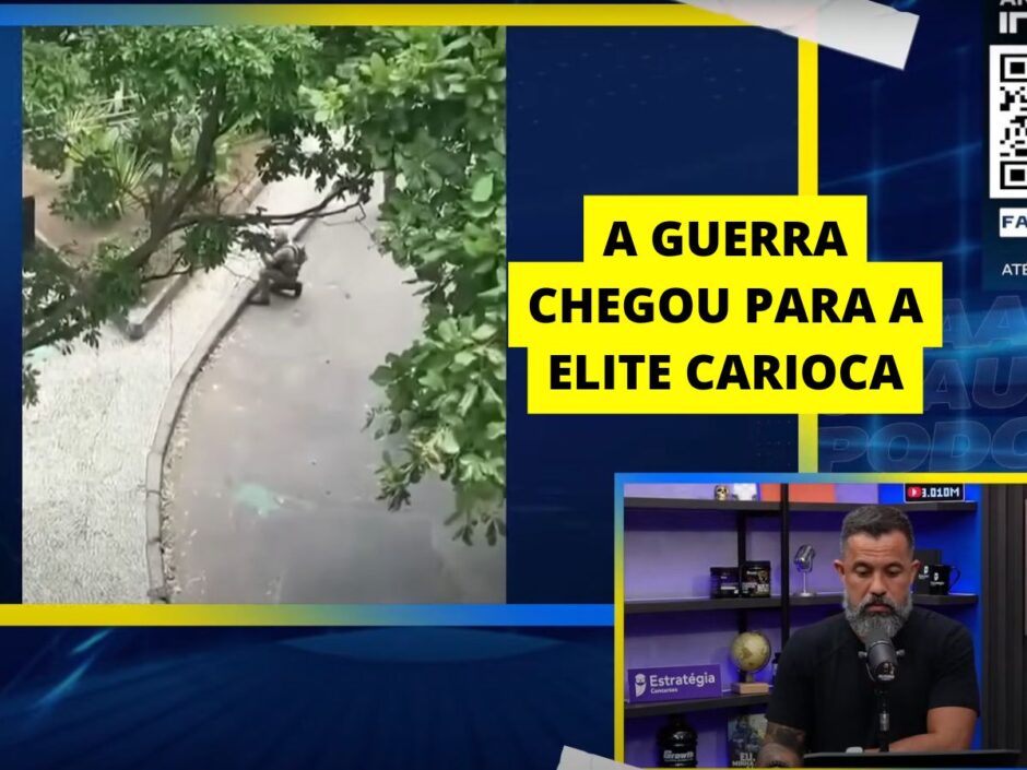 “A guerra chegou para a elite carioca”: tiroteio em Copacabana escancara realidade que zona sul ignorava, afirma Glauber Podcast