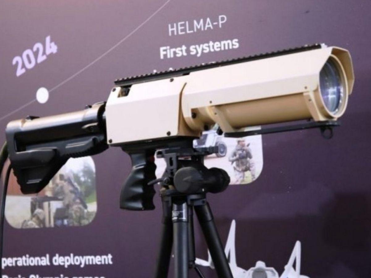Como em Star Wars: França apresenta HELMA-LP, um verdadeiro blaster de combate portátil capaz de cegar e neutralizar drones em segundos a até 500 metros de distância