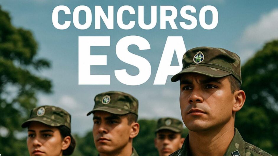 Concurso do Exército oferece 1.125 vagas para Escola de Sargentos com salário inicial de R$ 5 mil e benefícios atrativos