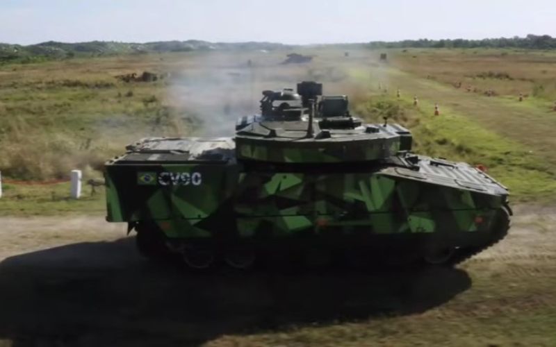 Marinha recebe 1º poderoso tanque sueco CV90120 e R$ 20 bi para investimentos em defesa que tornam o Brasil uma potência no Atlântico